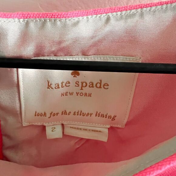 Kate Spade 100% Wool Shift Dress Size 2 - Picture 5 of 6